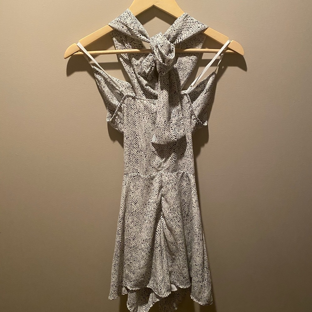 Open Midriff Romper